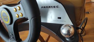 Volante PlayStation 1 con pedales