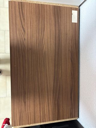 Cómoda grande café madera prensada