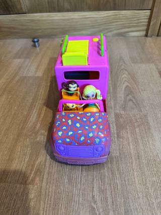 Coche Caravana Polly con Accesorios