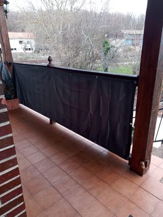 AXT SHADE Pantalla Balcón 90x500cm Gris