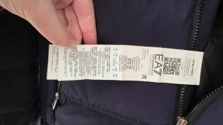 Abrigo Armani Azul