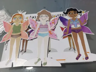 Juego Paper Doll Fairies Tiger