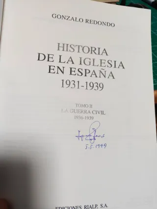 Historia de la Iglesia en España (1931-1939)