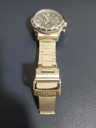 Relógio Citizen Eco-Drive Cronógrafo Azul