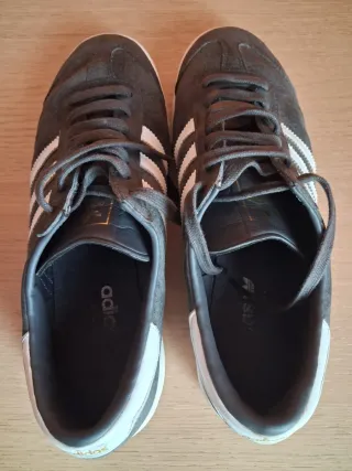 Zapatillas Adidas Hamburg Talla 45 Gris
