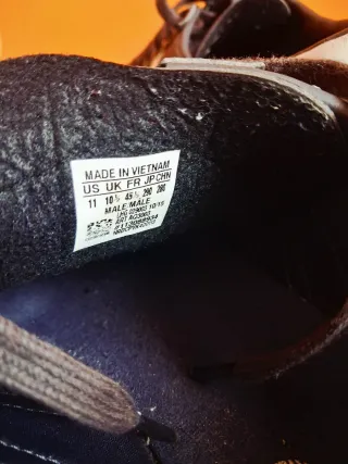 Zapatillas Adidas Hamburg Talla 45 Gris