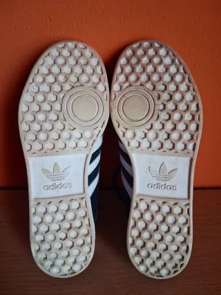 Zapatillas Adidas Hamburg Talla 45 Gris