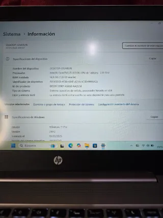 Portátil HP ProBook 440 G7 10 Gen