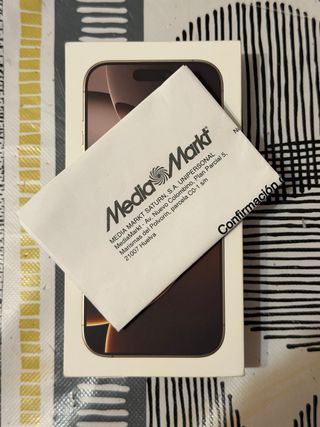 iPhone 16 Pro 128gb Nuevo Factura MediaMarkt