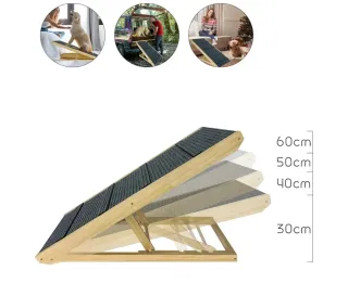 Rampa para perros plegable 60 cm