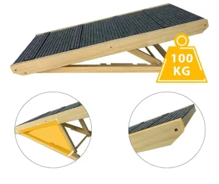 Rampa para perros plegable 60 cm