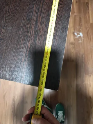 Escritorio moderno madera y negro