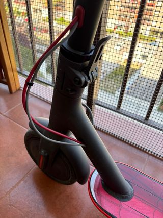 Patinete Eléctrico Xiaomi Negro/Rojo