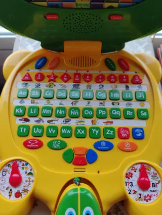 Ordenador Tortuga Juguete Infantil de Bizac