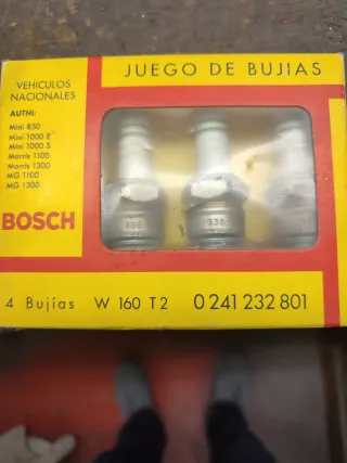 Juego Bujías Bosch Mini MG Morris W160T2