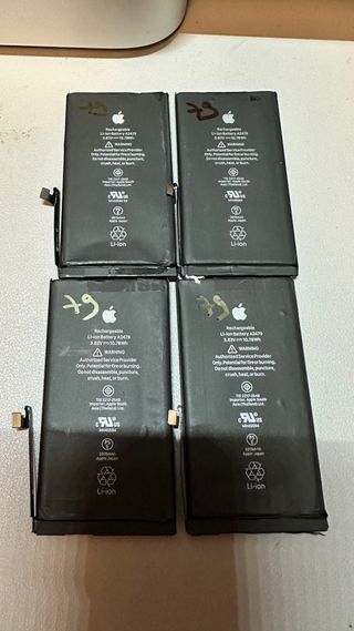 Lote 4 Baterías iPhone 12 / 12 Pro