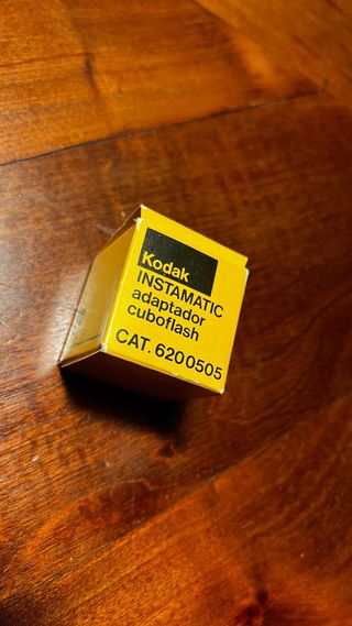 Adaptador CuboFlash Kodak Instamatic CÁMARAS 60-70