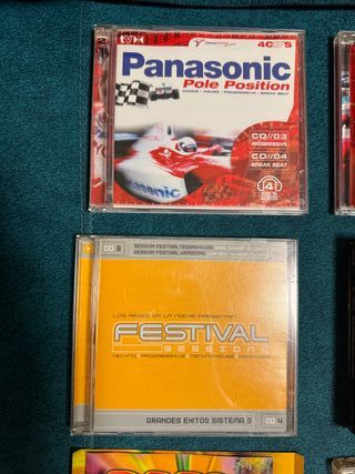 Lote 8 CDs Música Electrónica y Reggaetón