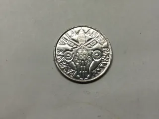 Bonita Moneda Vaticano 100 Liras 1975 Año Santo