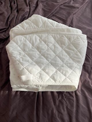 Chichonera para cuna de bebé acolchada