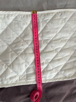 Chichonera para cuna de bebé acolchada