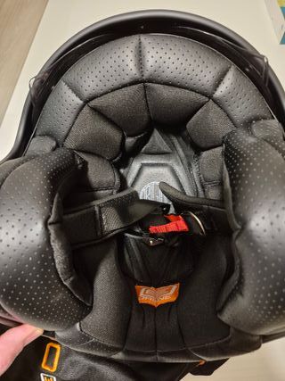 Casco Jet Origine Spirit Negro Brillante