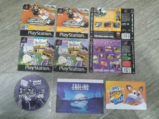 Lote Juegos PS1 Tony Hawk y Razmoket