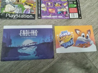 Lote Juegos PS1 Tony Hawk y Razmoket