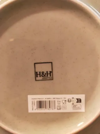 Set piatti H&H porcellana