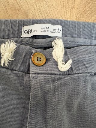 Pantalón niño Zara azul