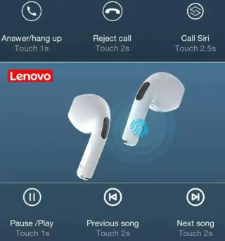 Auricular Lenovo wireless