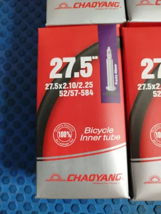 10 Cámaras de Bicicleta 27.5