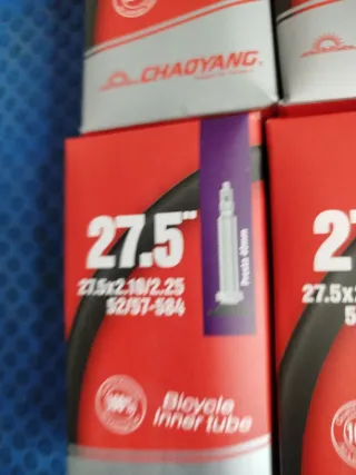 10 Cámaras de Bicicleta 27.5