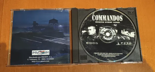 Videojuego PC Commandos: Behind Enemy Lines
