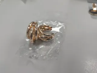 Pendientes Aro Dorados Mujer Nuevos