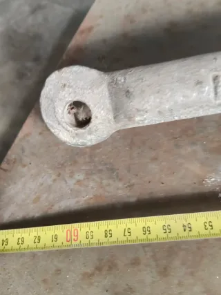 Ancla de paraguas 10kg le falta el capuchón