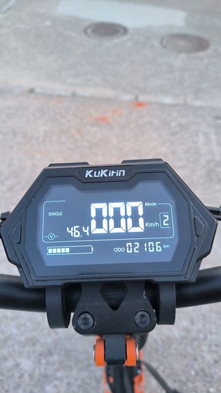 Patinete Eléctrico Kukirin G2 Max Negro/Naranja