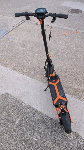Patinete Eléctrico Kukirin G2 Max Negro/Naranja