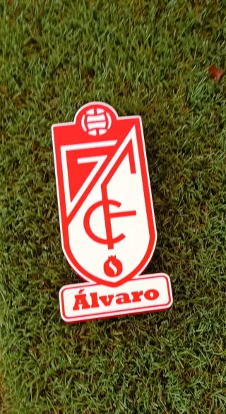 Escudo personalizado Granada CF para Alberto