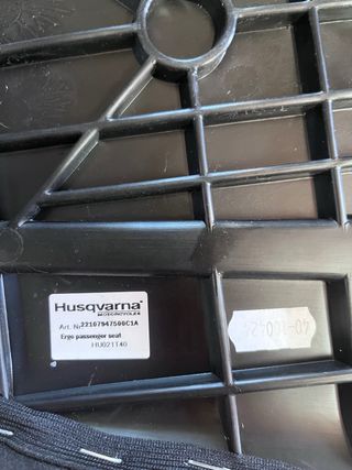 Asiento Trasero Husqvarna Norden 901 Nuevo