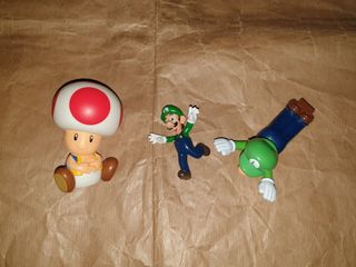 Repuestos figuras Super Mario McDonald's y otros