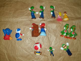 Repuestos figuras Super Mario McDonald's y otros