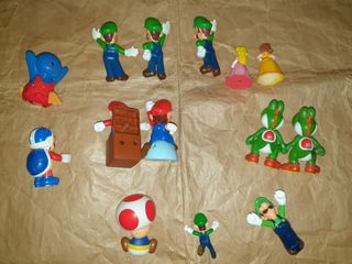 Repuestos figuras Super Mario McDonald's y otros