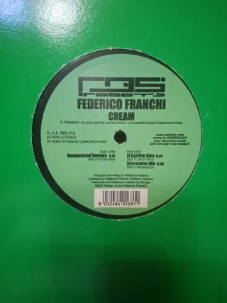 Vinilo Federico Franchi - Cream