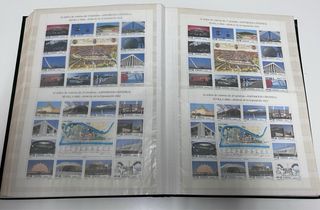 Álbum de sellos Expo92 con 32 páginas