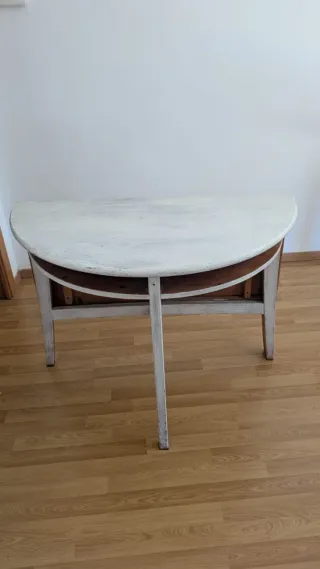 2 Mesas de madera plegable