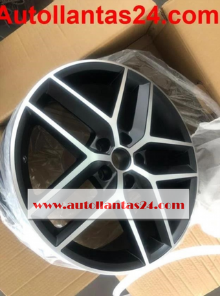Juego 4 llantas seat leon cupra black 17