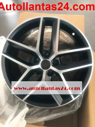 Juego 4 llantas seat leon cupra black 17