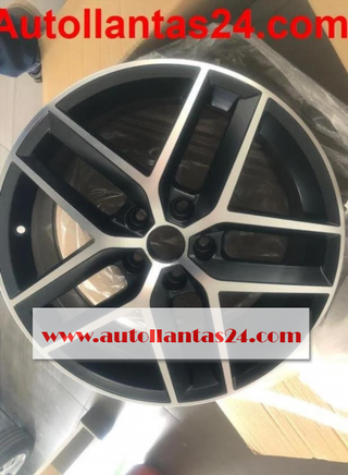 Juego 4 llantas seat leon cupra black 17