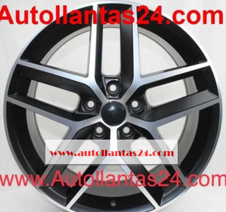 Juego 4 llantas seat leon cupra black 17